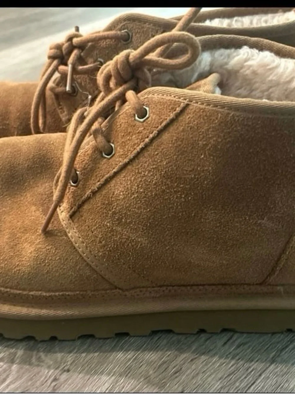 UGG Men’s Neumel Chestnut Suede Boots